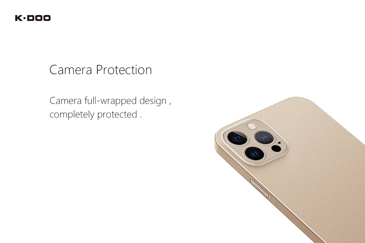 K-Doo Air Skin Apple Case Ultra-Slim | Lightweight Protection | Precision Fit