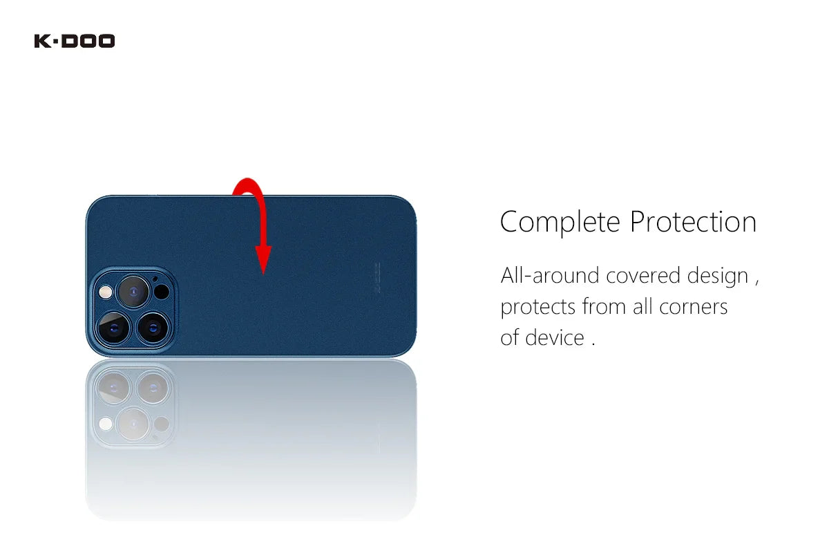 K-Doo Air Skin Apple Case Ultra-Slim | Lightweight Protection | Precision Fit
