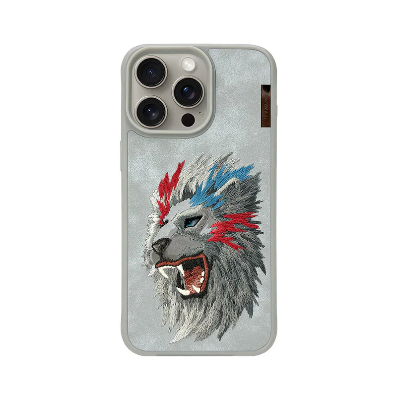 Nimmy Dazzle Fierce Embroidery Case – Reflective 3D Design with Shock Protection