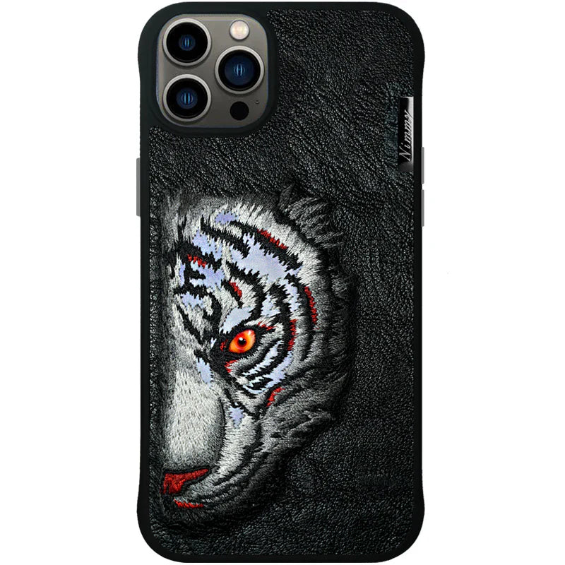 Nimmy Dazzle Fierce Embroidery Case – Reflective 3D Design with Shock Protection