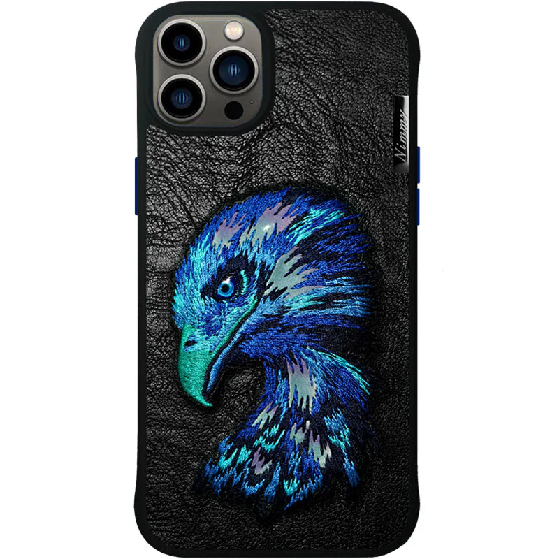 Nimmy Dazzle Fierce Embroidery Case – Reflective 3D Design with Shock Protection