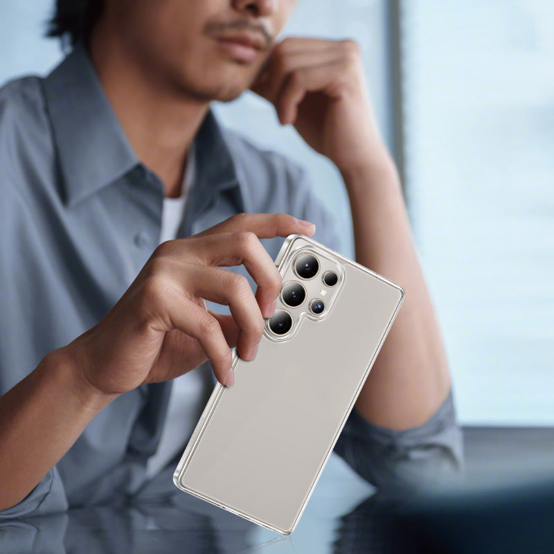 KEEPHONE Crystal Clear Case – For Galaxy S25 | S25 Plus | S25 Ultra HD Clarity | Military-Grade Protection | Perfect Fit