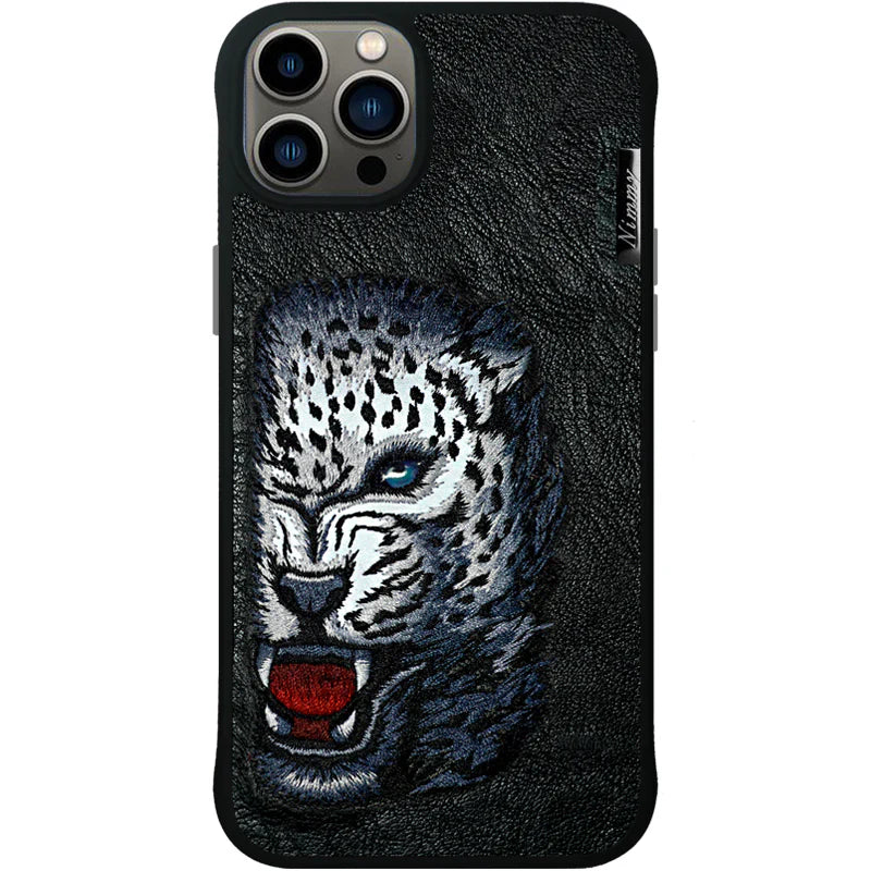 Nimmy Dazzle Fierce Embroidery Case – Reflective 3D Design with Shock Protection