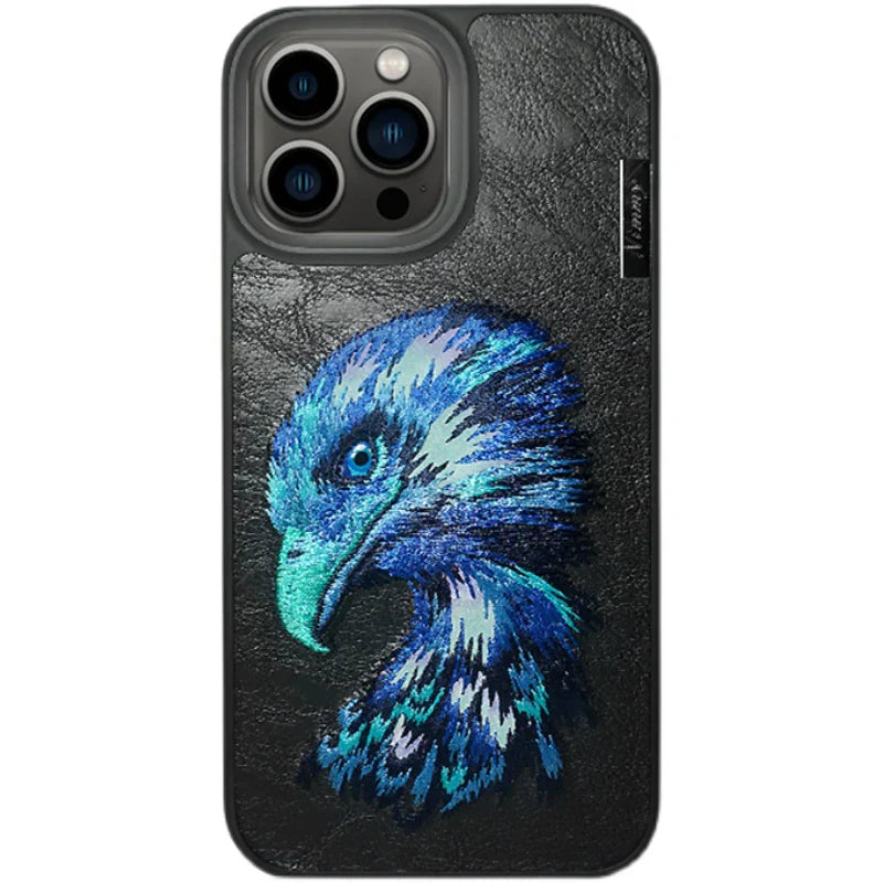 Nimmy Dazzle Fierce Embroidery Case – Reflective 3D Design with Shock Protection