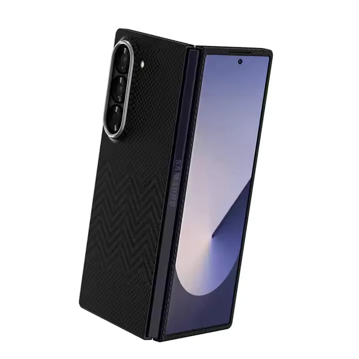 SLIVA Black M Wave 100% Original Carbon Case Sleek Protection | Carbon Fiber Strength | Precision Fit