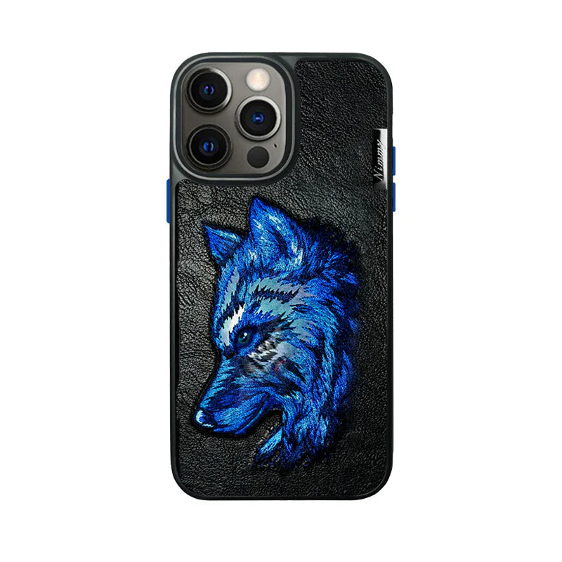 Nimmy Dazzle Fierce Embroidery Case – Reflective 3D Design with Shock Protection