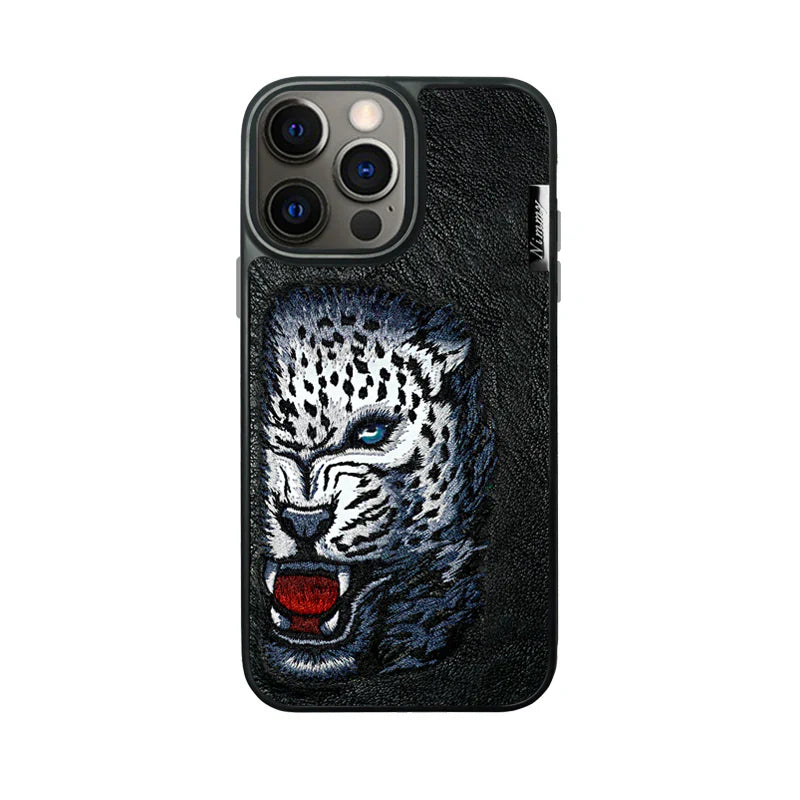 Nimmy Dazzle Fierce Embroidery Case – Reflective 3D Design with Shock Protection
