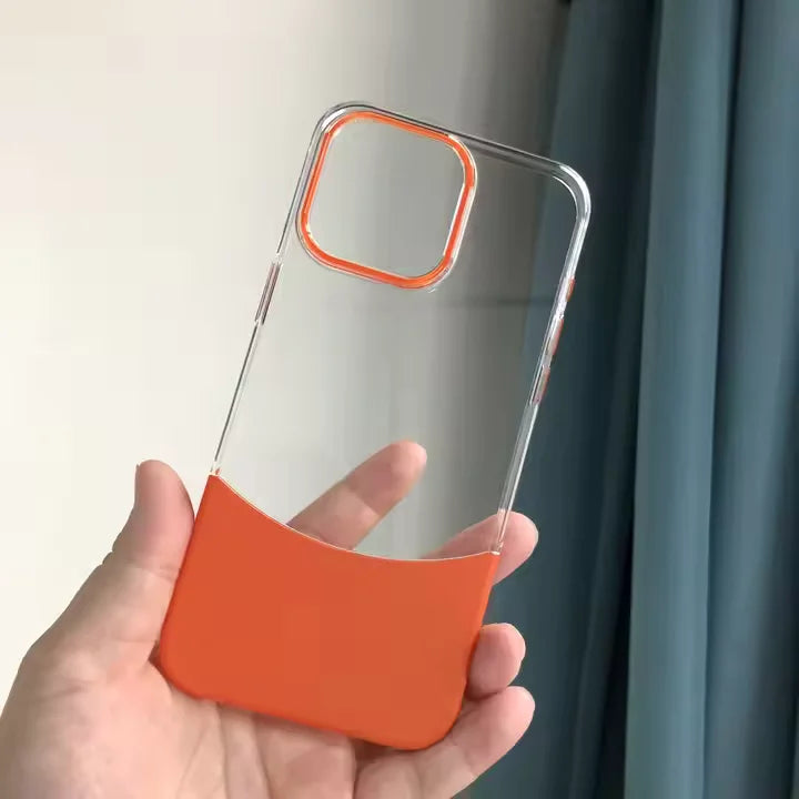 Split Transparent Premium iPhone Case Sleek Protection | Crystal Clarity | Lightweight Durability