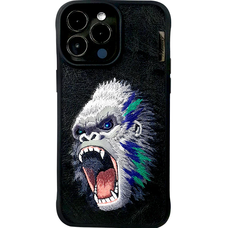 Nimmy Dazzle Fierce Embroidery Case – Reflective 3D Design with Shock Protection