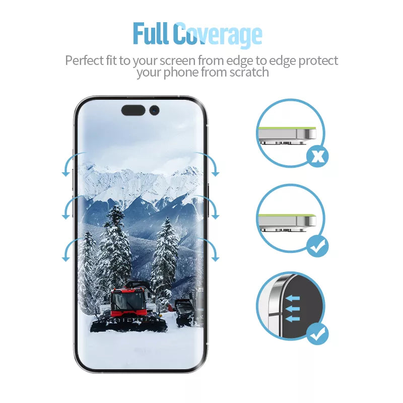 Blueo Privacy Tempered Glass Anti-Spy Screen Protector Enhanced Privacy | Superior Durability | Effortless Application