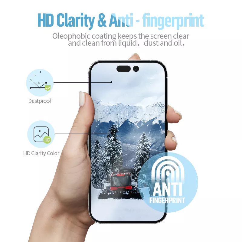 Blueo Privacy Tempered Glass Anti-Spy Screen Protector Enhanced Privacy | Superior Durability | Effortless Application