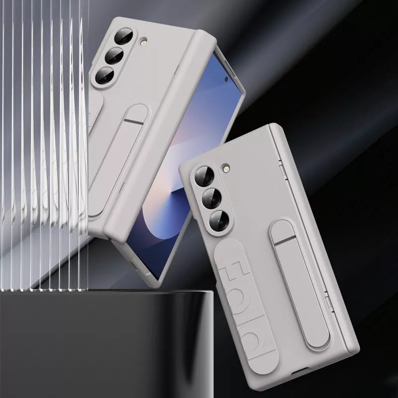 Samsung Galaxy Z Fold Wristband Strap Case with Stand Dual Function | Stylish Protection | Ultimate Convenience