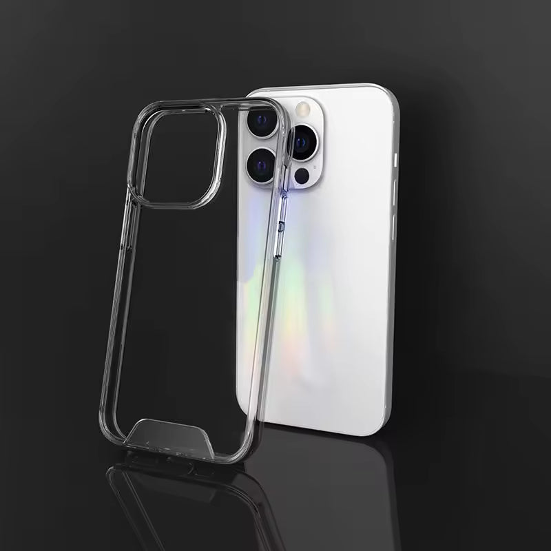 Space Hard Clear iPhone Case – Crystal Clear, Durable Back with Sleek 360° Protection