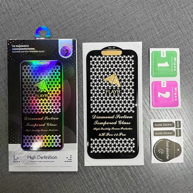 FLAYR Tempered Glass Screen Guard Crystal Clear | Ultra Durable | Flawless Touch Experience