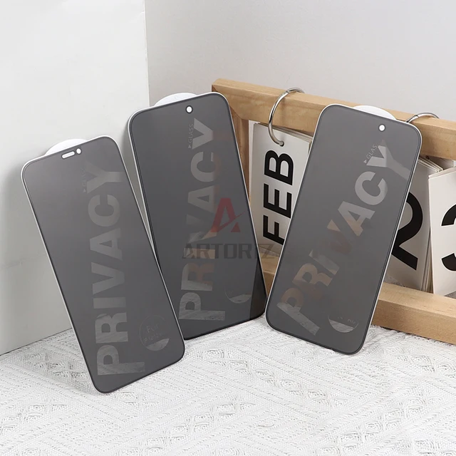 Privacy Screen Guard for iPhone – Anti-Spy, Scratch Resistant, Edge-to-Edge Protection